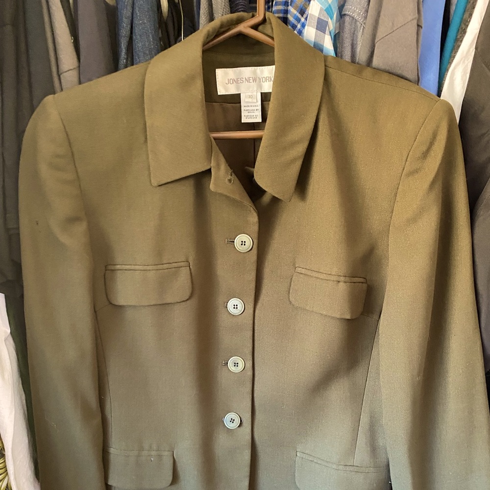 Great army green blazer